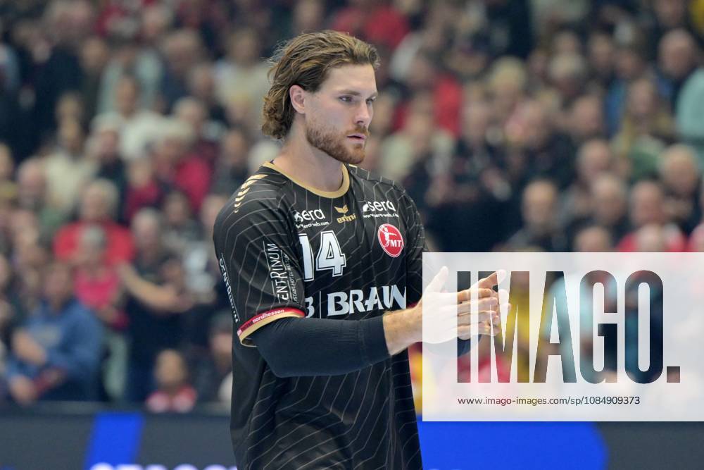 Johannes Golla, MT Melsungen 14, GER, MT Melsungen vs. Orlen Wisla Plock, POL, Handball, Men s Champions League, Group Matches, 2026–2027 Season, October 22, 2026, GER, MT Melsungen vs. Orlen Wisla Plock, Men s Champions League, Group Match, 2026–2027 Season, October 22, 2026, Kassel