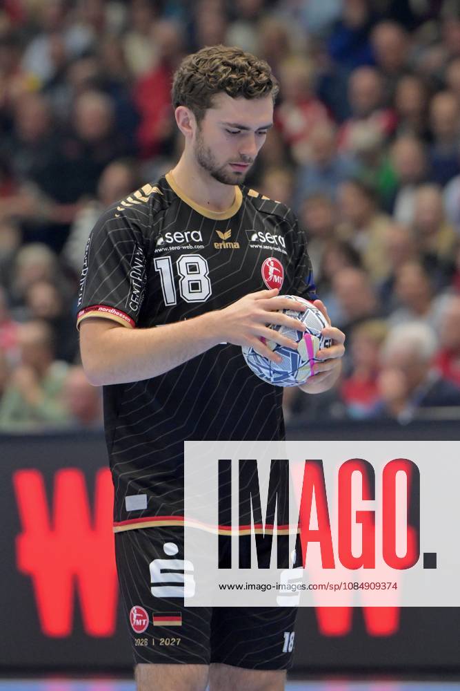 Florian Drosten, MT Melsungen 18, GER, MT Melsungen vs. Orlen Wisla Plock, POL, Handball, Men s Champions League, Group Matches, 2026–2027 Season, October 22, 2026, GER, MT Melsungen vs. Orlen Wisla Plock, Men’s Champions League, Group Match, 2026–2027 Season, October 22, 2026, Kassel