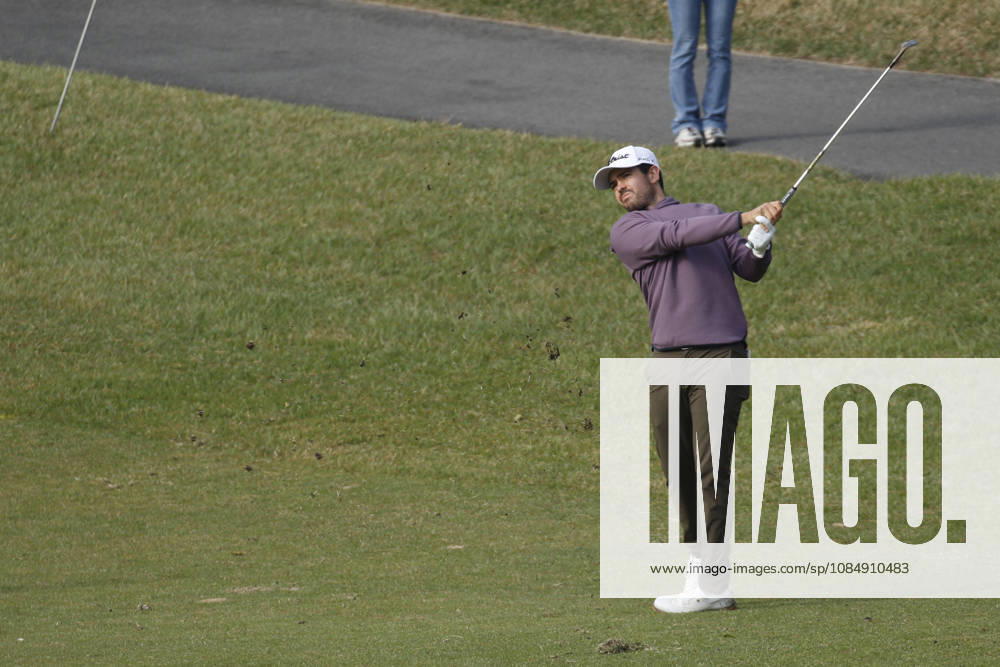 Oct 23, 2026-Cheonan, South Korea-Brandon KEWALRAMANI of United States Second Shot on 6th Green during a DP World Tour Genesis Championship at Woo Jeong Hills CC in Cheonan, South Korea. Cheonan SOUTH KOREA - ZUMAr168 20261023_aap_r168_005
