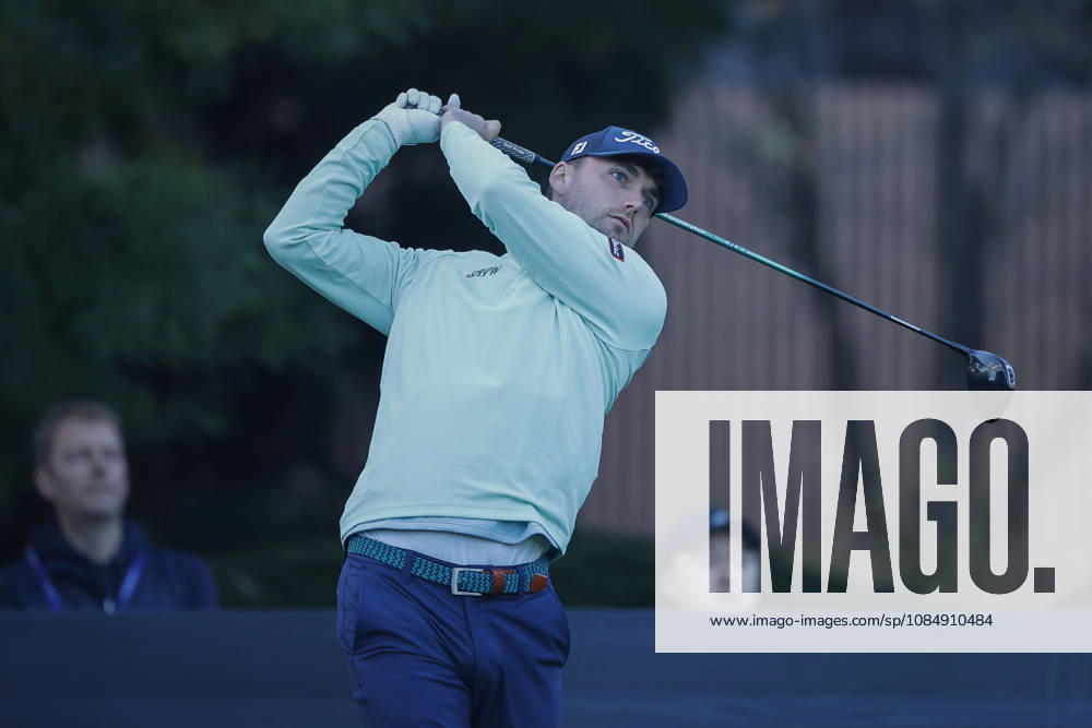 Oct 23, 2026-Cheonan, South Korea-Cameron ADAM of Scotland Driver Shot on 1th Tee during a DP World Tour Genesis Championship at Woo Jeong Hills CC in Cheonan, South Korea. Cheonan SOUTH KOREA - ZUMAr168 20261023_aap_r168_007