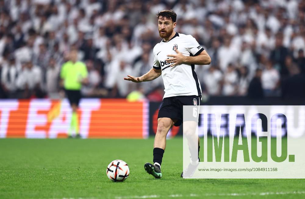Salih Ozcan of Besiktas Besiktas v Crystal Palace, UEFA Europa League, Football, Tupras Stadium, Istanbul, Turkey - 22 Oct 2026Istanbul Tupras Stadium Turkey