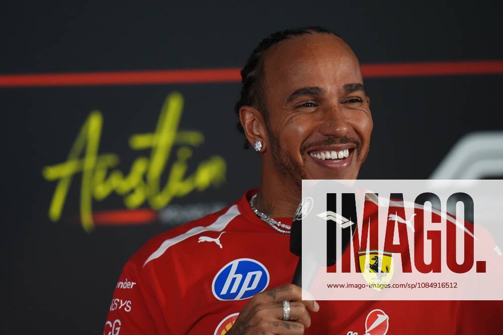 Lewis Hamilton (GBR) (Scuderia Ferrari HP) at the press conference, PK, Pressekonferenz of the Formula 1 United States Grand Prix 2026 at the Circuit of the Americas. Austin United States - ZUMAs197 20261022_aaa_s197_623