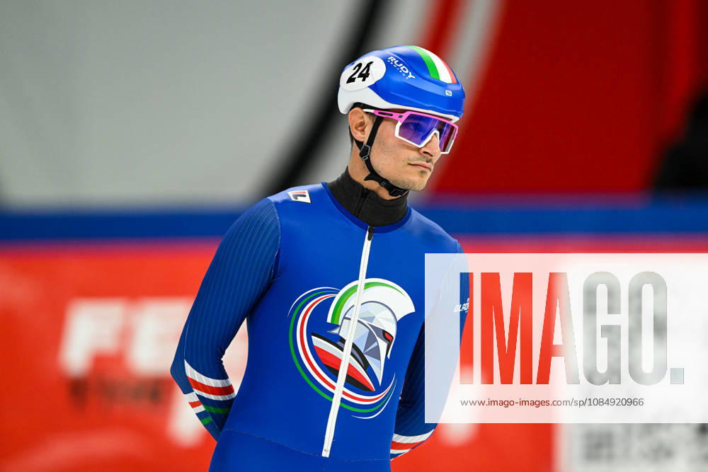 2026-10-23 - World Tour 1 VANCOUVER, CAN - OCTOBER 23: Luca Spechenhauser of Italy during the World Tour 1 at Pacific Coliseum on October 23, 2026 in Vancouver, Can. Vancouver Pacific Coliseum Can Content not available for redistribution in The Netherlands directly or indirectly through any third parties.