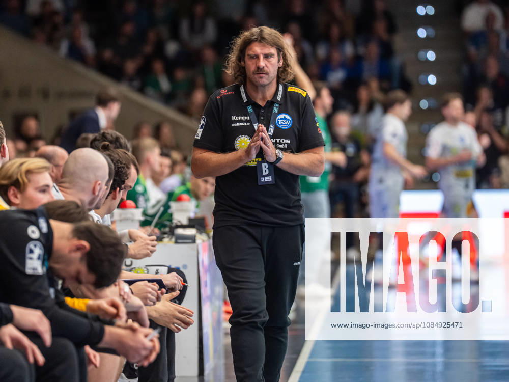 Sebastian Hinze, Head Coach of ThSV Eisenach, Frisch Auf Goeppingen vs. ThSV Eisenach, Handball, 1st Bundesliga, Men, 2026–2027 Season, October 23, 2026, Frisch Auf Göppingen vs. ThSV Eisenach, Handball, 1st Bundesliga, Men, 2026–2027 season, October 23, 2026, Göppingen