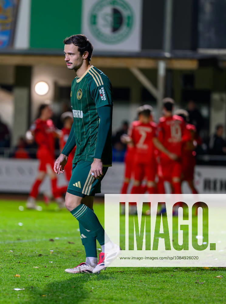 Soccer Season 2026–2027 Bavarian Regional League Matchday 04 SC Eltersdorf vs. SCE Quecken vs. FC Memmingen FCM Patrick Ort 14, SC Eltersdorf disappoints Disappointment on defense Goal celebration Cheers Joy after a goal Goal Shot on goal for the 0–1 by Philipp Kirsamer 9, FC Memmingen