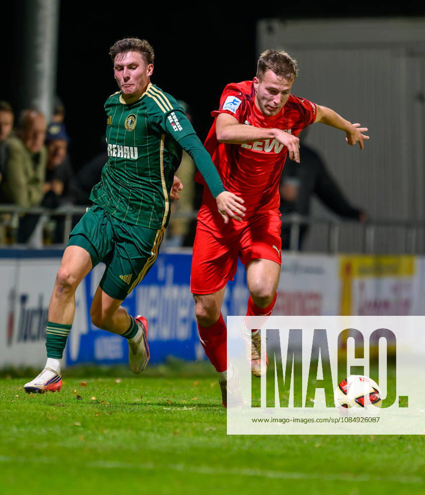Soccer Season 2026–2027 Bavarian Regional League Matchday 04 SC Eltersdorf vs. SCE Quecken FC Memmingen FCM Marco Niedermayer 16, SC Eltersdorf Pascal Maier 7, FC Memmingen, right