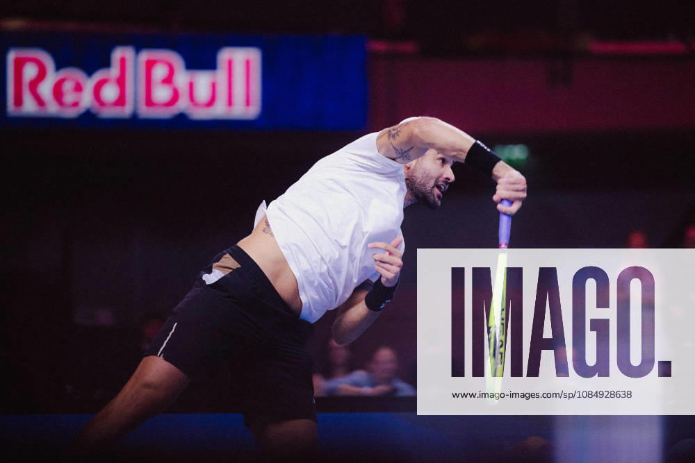 TENNIS - ATP, Tennis Herren Erste Bank Open VIENNA,AUSTRIA,23.OCT.26 - TENNIS - ATP Tour, Erste Bank Open, Red Bull BassLine. Image shows Matteo Berrettini (ITA). GEPAxpictures anderxSolc