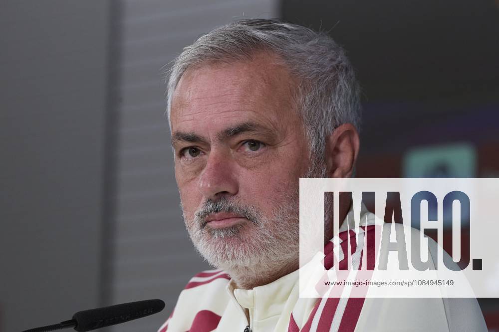 Coach Jose Mourinho (Real Madrid CF) attends a press conference, PK, Pressekonferenz on the eve of the LaLiga EA SPORTS 2026 2027 match between FC Barcelona, Barca and Real Madrid CF..Real Madrid CF is holding a press conference ahead of its tenth LaLiga game. LaLiga EA SPORTS 2026 2027 - Real Madrid CF Press Conference In Madrid, Spain - 24 Oct 2026 - ZUMAs197 20261024_aaa_s197_015