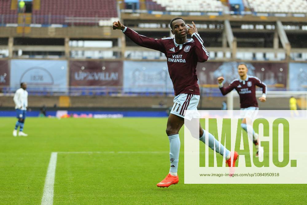 Nicolas Jackson of Aston Villa celebrates scoring their sides first goal Aston Villa v Manchester City, Premier League, Football, Villa Park, Birmingham, UK - 24 Oct 2026Birmingham Villa Park United Kingdom
