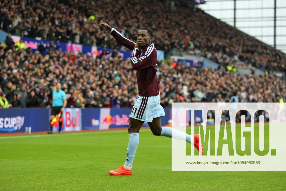Nicolas Jackson of Aston Villa celebrates scoring their sides first goal Aston Villa v Manchester City, Premier League, Football, Villa Park, Birmingham, UK - 24 Oct 2026Birmingham Villa Park United Kingdom