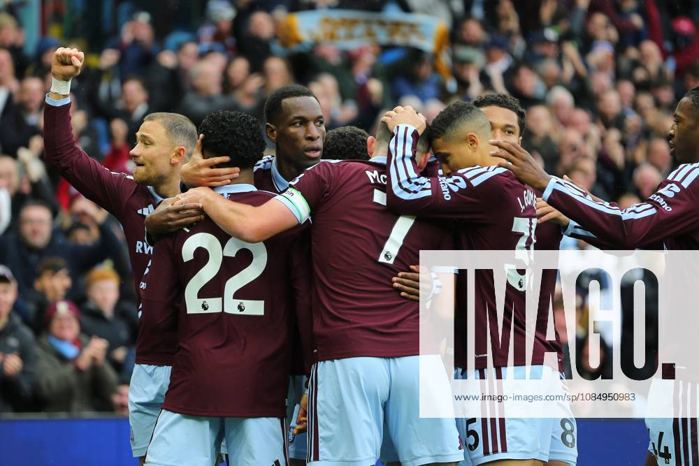 Nicolas Jackson of Aston Villa celebrates scoring their sides first goal Aston Villa v Manchester City, Premier League, Football, Villa Park, Birmingham, UK - 24 Oct 2026Birmingham Villa Park United Kingdom