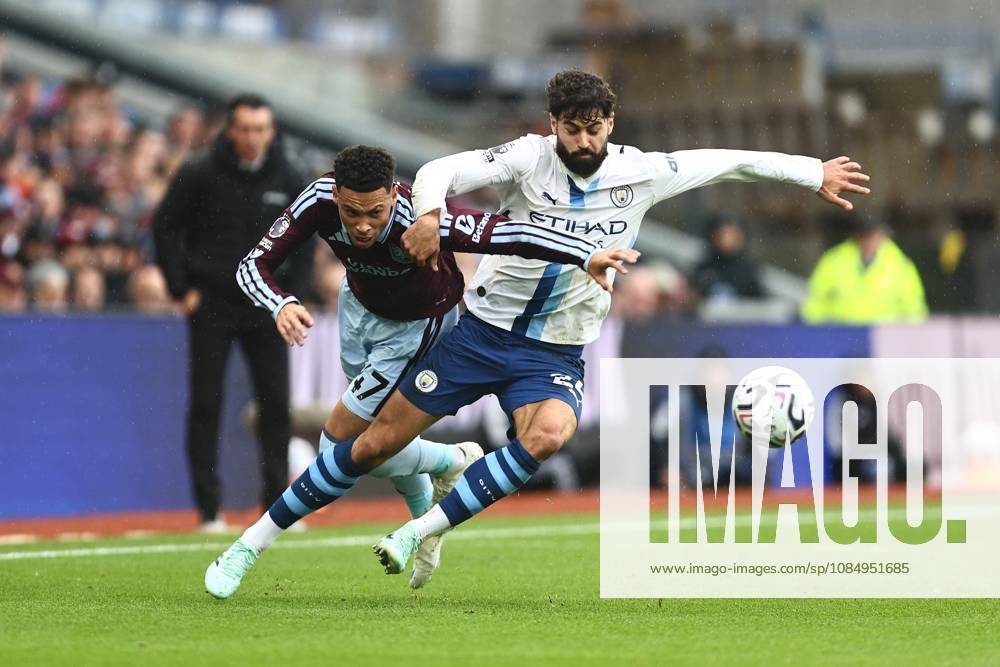 Alysson of Aston Villa and Josko Gvardiol of Manchester City Aston Villa v Manchester City, Premier League, Football, Villa Park, Birmingham, UK - 24 Oct 2026Birmingham Villa Park United Kingdom