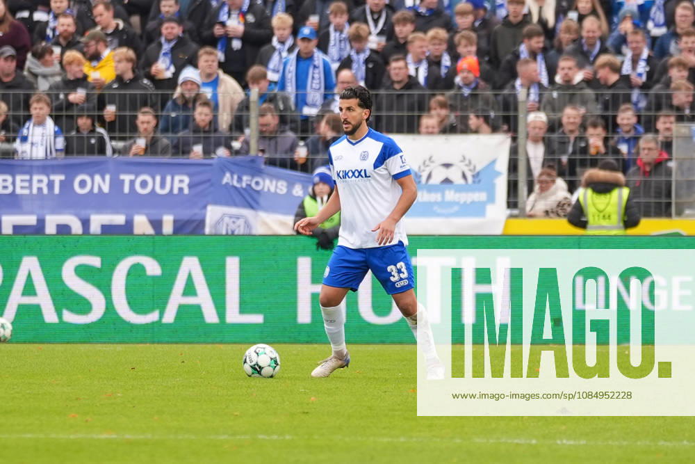 German Soccer, 3rd Division, Matchday 11, Hänsch Arena, Emslandstadion, Meppen, Emsland District, Lower Saxony, SV Meppen vs. FC Würzburger Kickers Stefan Rankic SV Meppen, 33