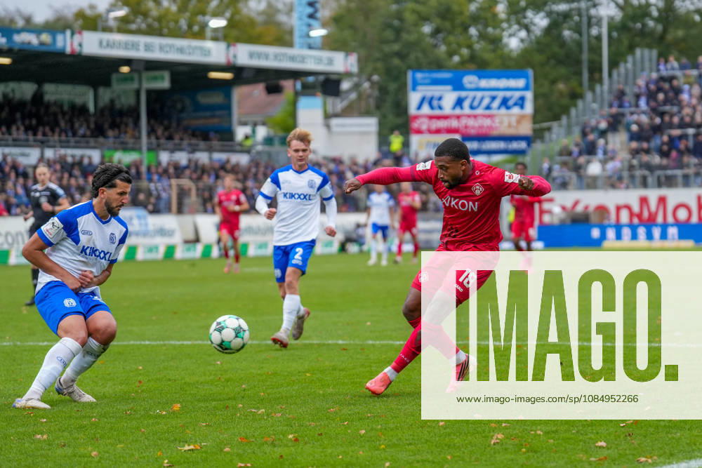 Germany Soccer 3rd Division 2026–2027, Matchday 11: SV Meppen vs. FC Würzburger Kickers at Emslandstadion, Meppen; Franck Evina (Würzburger Kickers), 18