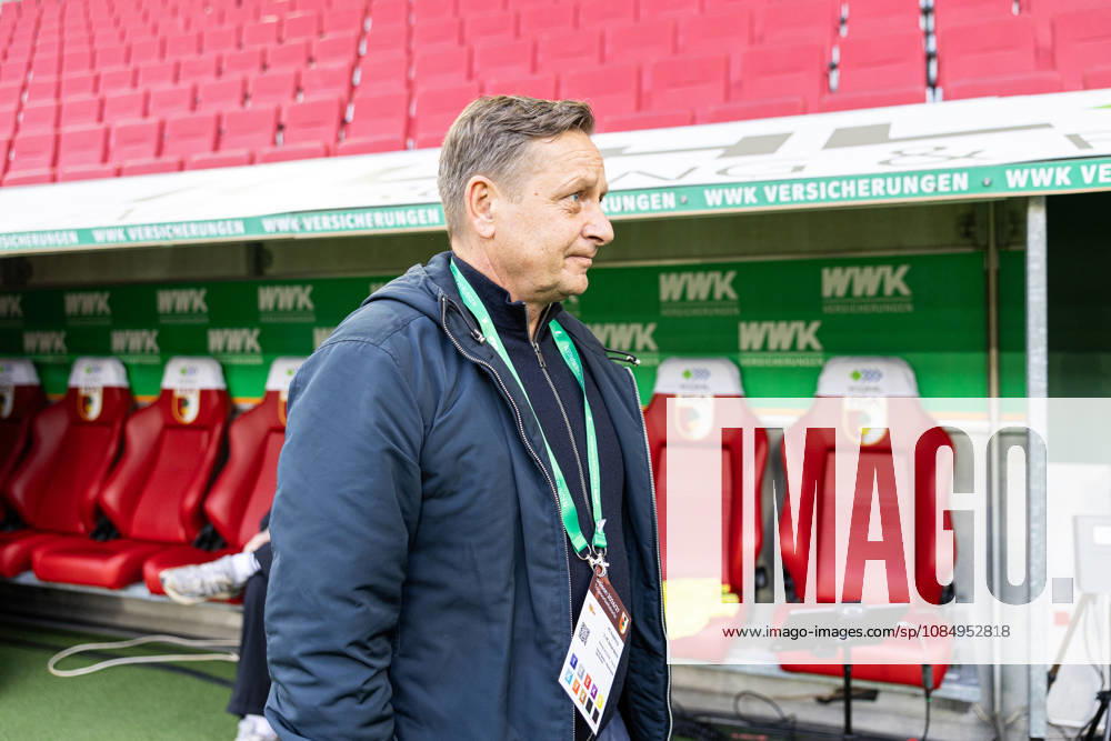 Germany: FC Augsburg vs. Union Berlin, Bundesliga 1, Matchday 7, 2026–27 Season, WWK Arena Augsburg; Horst Heldt, Managing Director of Professional Soccer, 1. FC Union Berlin; Augsburg; WWK Arena; Bavaria; Germany