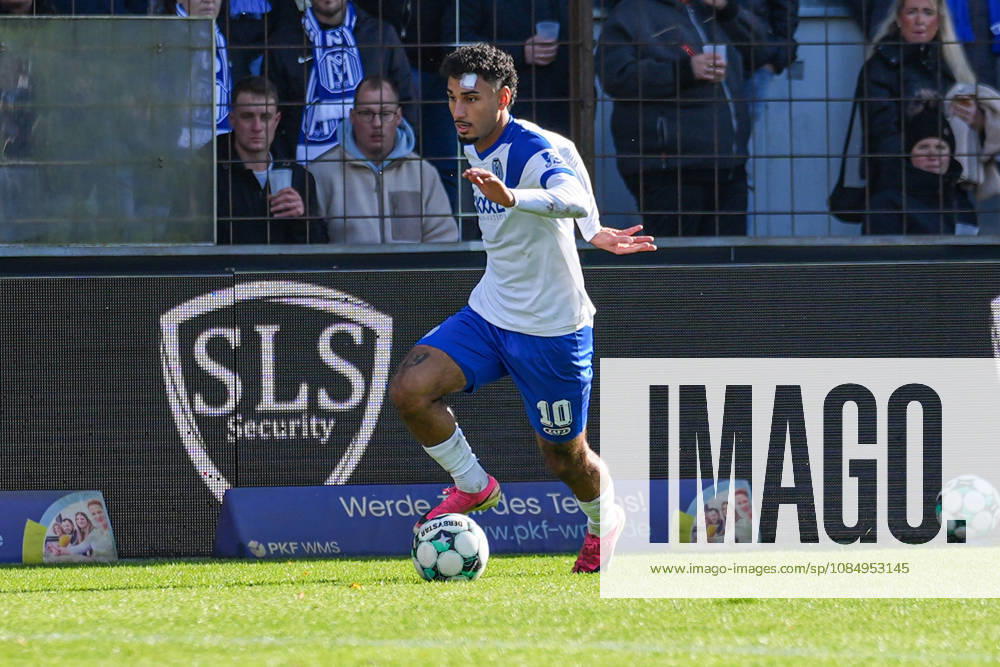German Soccer, 3rd Division, Matchday 11, Hänsch Arena, Emslandstadion, Meppen, Emsland District, Lower Saxony, SV Meppen vs. FC Würzburger Kickers Kasra Ghawilu SV Meppen, 10