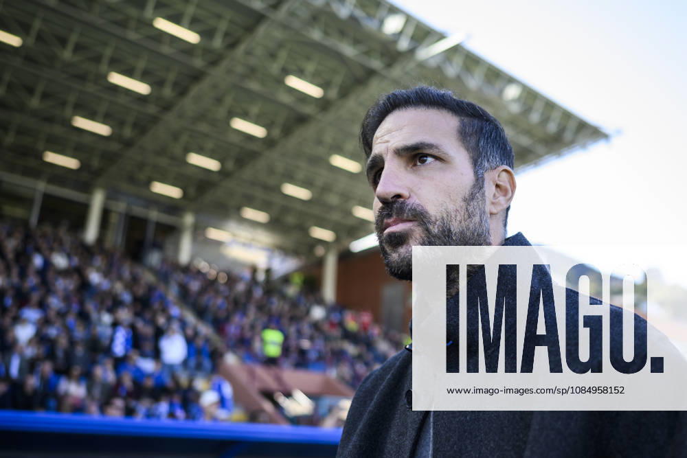 Como 1907 v US Sassuolo - Serie A Cesc Fabregas, head coach of Como 1907, looks on prior to the Serie A football match between Como 1907 and US Sassuolo. Como Italy
