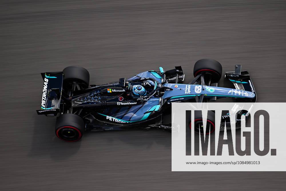 F1 - UNITED STATES GRAND PRIX 2026 63 RUSSELL George (gbr), Mercedes AMG F1 Team W17, action during the 2026 Formula 1 United States Grand Prix, 18th round of the 2026 Formula One World Championship, WM, Weltmeisterschaft from October 23 to 25, 2026 on the Circuit of the America, in Austin, Texas, United States of America -