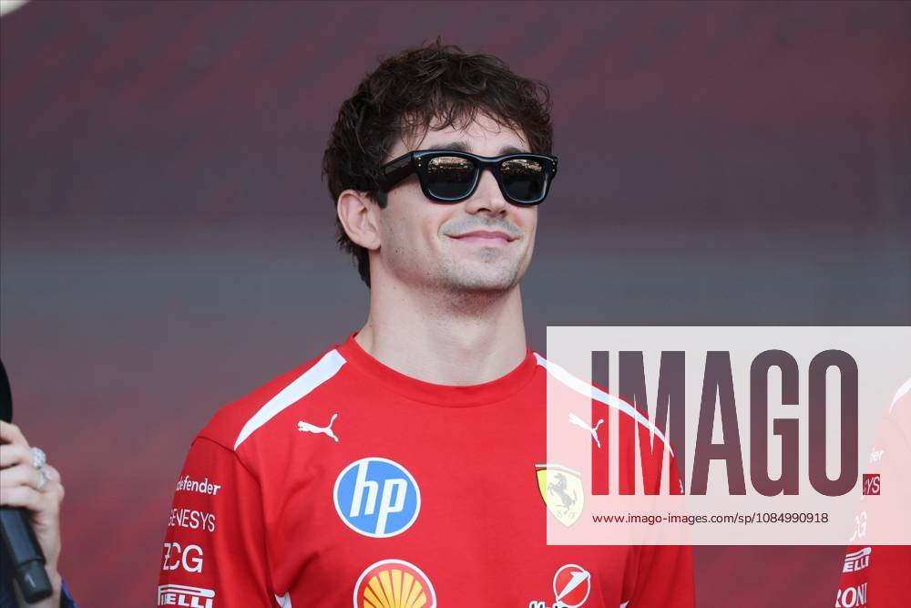 24th October 2026; Circuit of the Americas, Austin, United States; Formula 1, United States Grand Prix, Qualifying Day; Charles Leclerc (16) of Monaco and Scuderia Ferrari HP at the fan forum VincentxCuono
