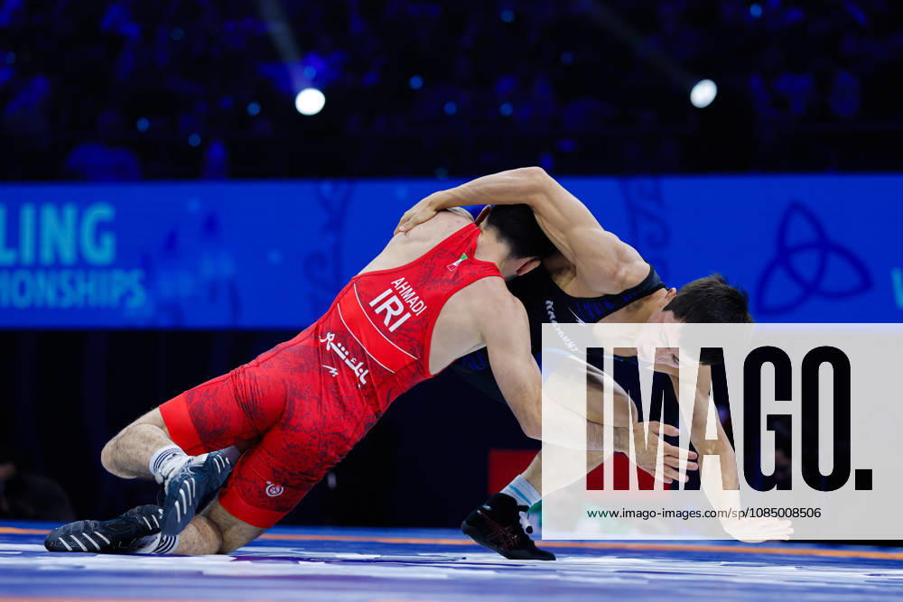 Senior World Championships, 55 kg Greco-Roman: Payam Farzad Ahmadi Balootaki (IRI) def. Iskhar Kurbayev (KAZ)
