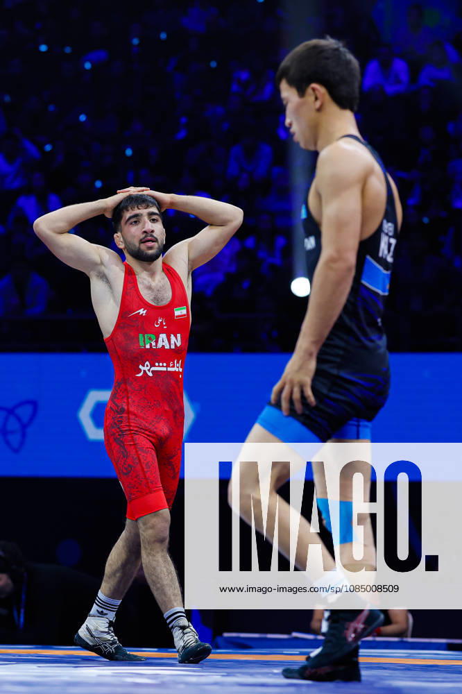 Senior World Championships, 55 kg Greco-Roman: Payam Farzad Ahmadi Balootaki (IRI) def. Iskhar Kurbayev (KAZ)