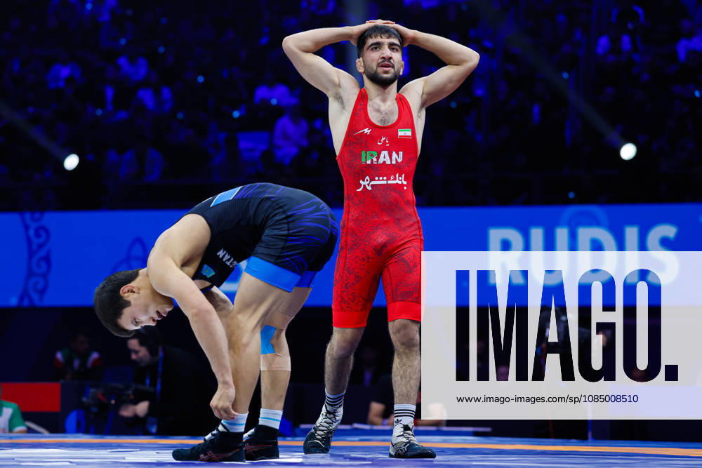 Senior World Championships, 55 kg Greco-Roman: Payam Farzad Ahmadi Balootaki (IRI) def. Iskhar Kurbayev (KAZ)
