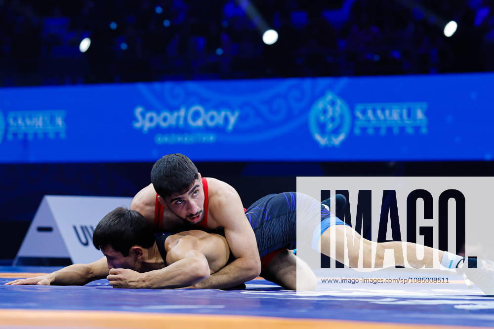Senior World Championships, 55 kg Greco-Roman: Payam Farzad Ahmadi Balootaki (IRI) def. Iskhar Kurbayev (KAZ)