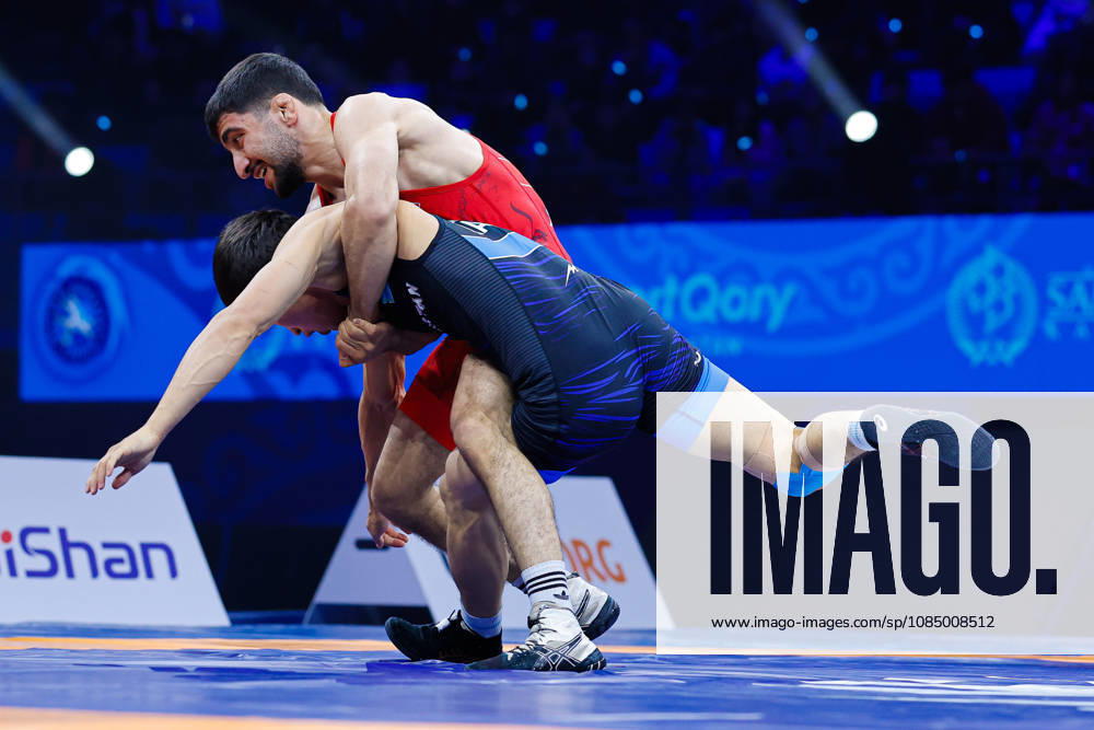 Senior World Championships, 55 kg Greco-Roman: Payam Farzad Ahmadi Balootaki (IRI) def. Iskhar Kurbayev (KAZ)