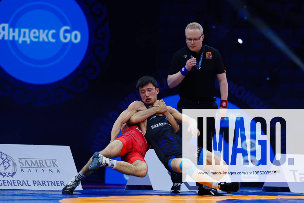 Senior World Championships, 55 kg Greco-Roman: Payam Farzad Ahmadi Balootaki (IRI) def. Iskhar Kurbayev (KAZ)
