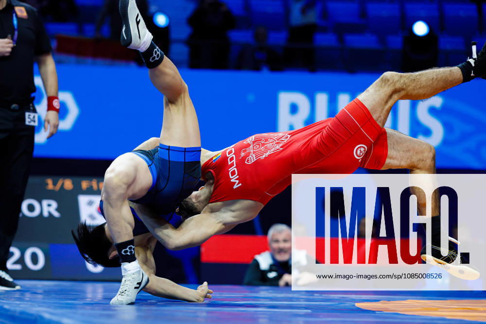Senior World Championships, 55 kg, Greco-Roman: Artiom Deleanu (MDA) vs. Jonghyeon Kim (KOR)