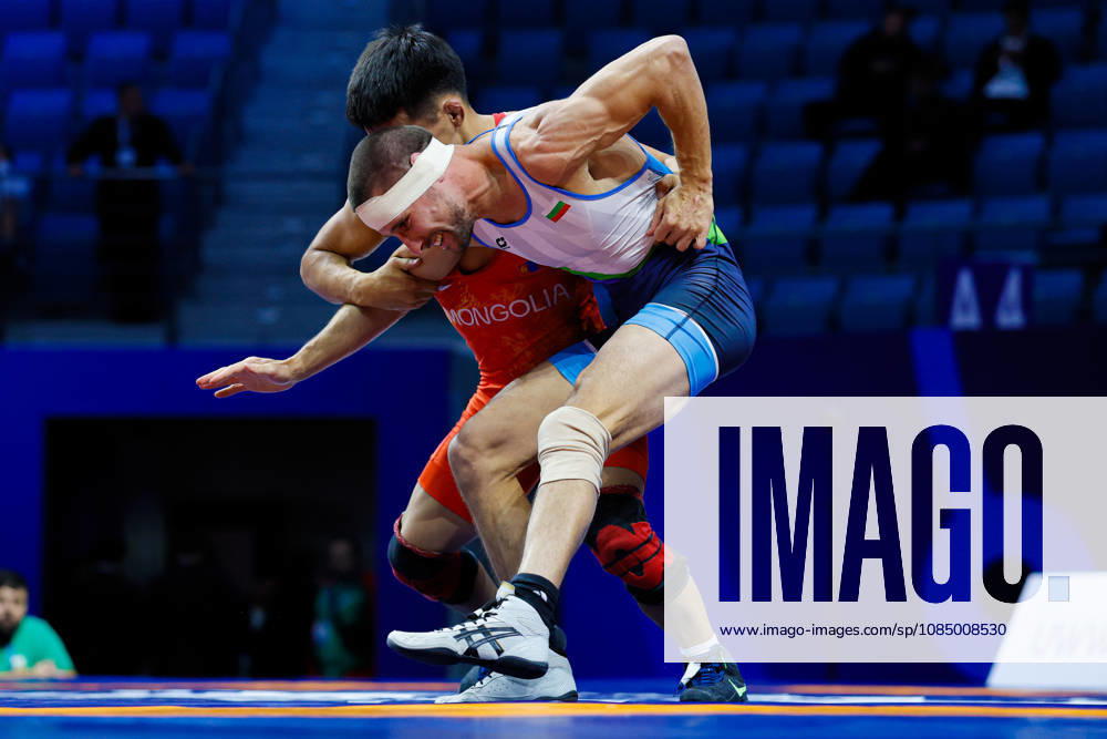 Senior World Championships, 55 kg, Greco-Roman: Davaabandi Munkh Erdene (MGL) def. Stefan Hristov Grigorov (BUL)