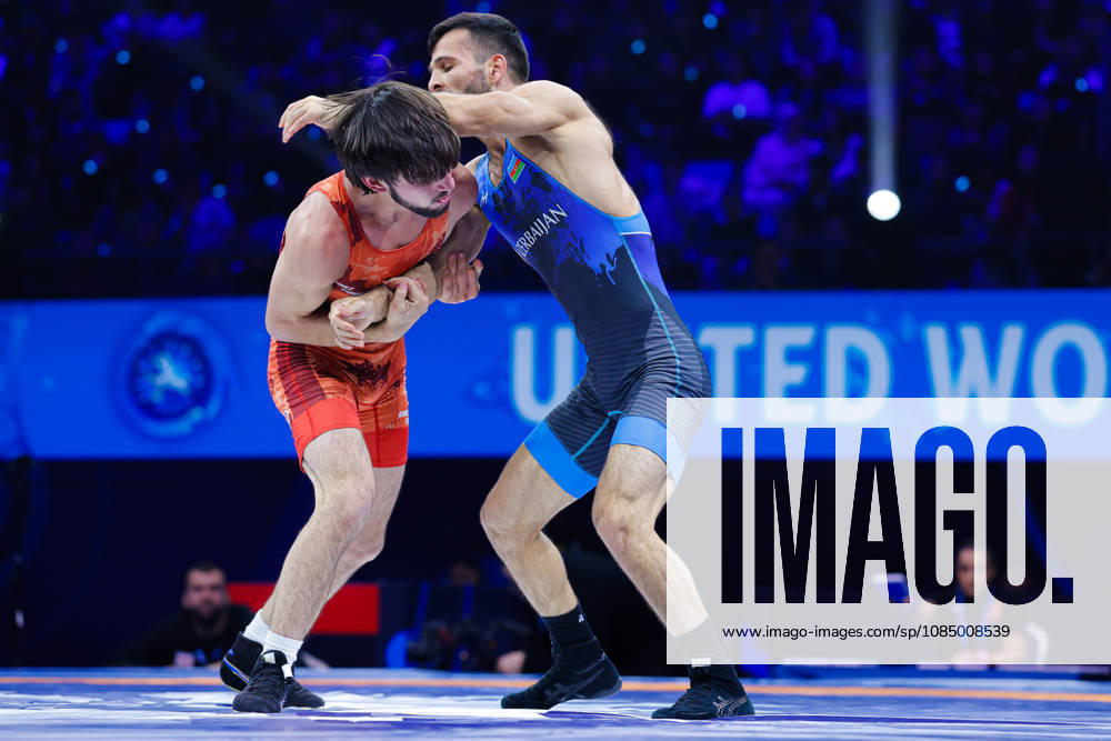 Senior World Championships, 55 kg Greco-Roman: Eldaniz Azizli (AZE) def. Vakhtang Lolua (GEO)