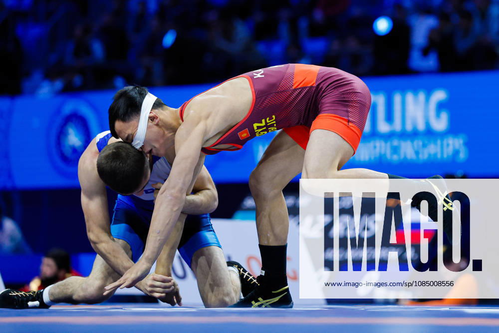 Senior World Championships, 55 kg, Greco-Roman: Emin Narimanovitch Sefershaev (RUS) defeated Kutman Kalbaev (KGZ) by fall