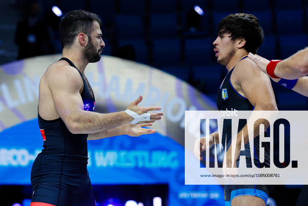 Senior World Championships, 77 kg Greco-Roman: Ali Feizollah Arsalan (SRB) defeated Oleh Khalilov (UKR)