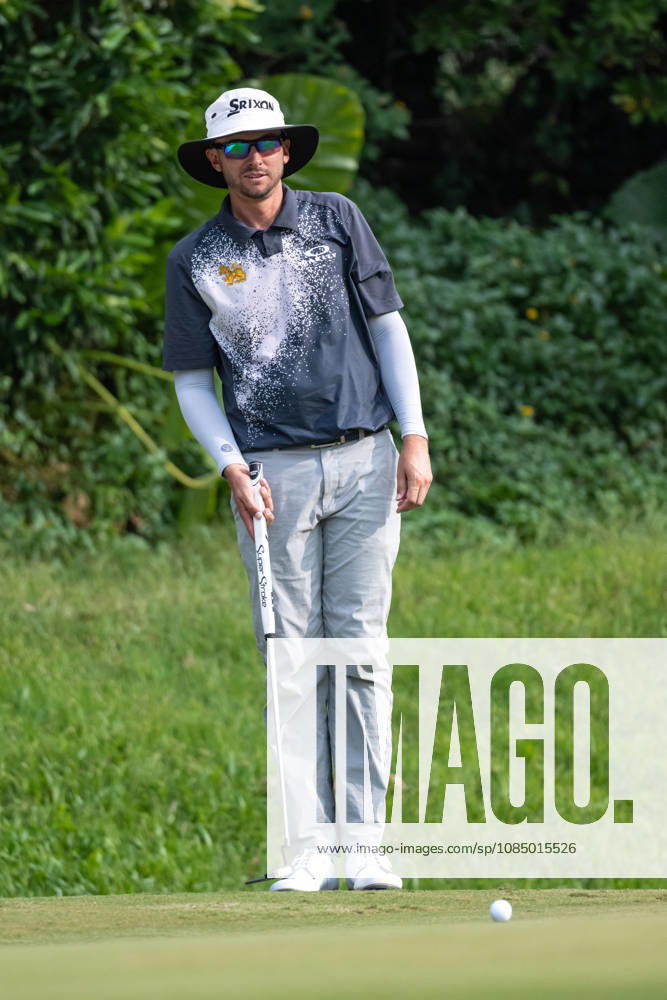 American John CATLIN is set to win siting on -19 Par on the 15th green..Hong Kong Open Golf, Hong Kong Golf Course Fanling Hong Kong China - ZUMAr144 20261025_zap_r144_003