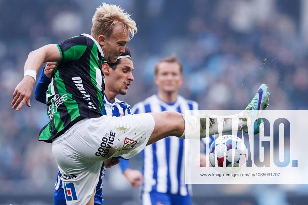 Soccer, Allsvenskan, GAIS vs. IFK Göteborg, October 25, 2026: GAIS s Robin Wendin Thomasson and IFK Göteborg s Kevin Ackermann during the Allsvenskan soccer match between GAIS and IFK Göteborg on October 25, 2026, in Gothenburg