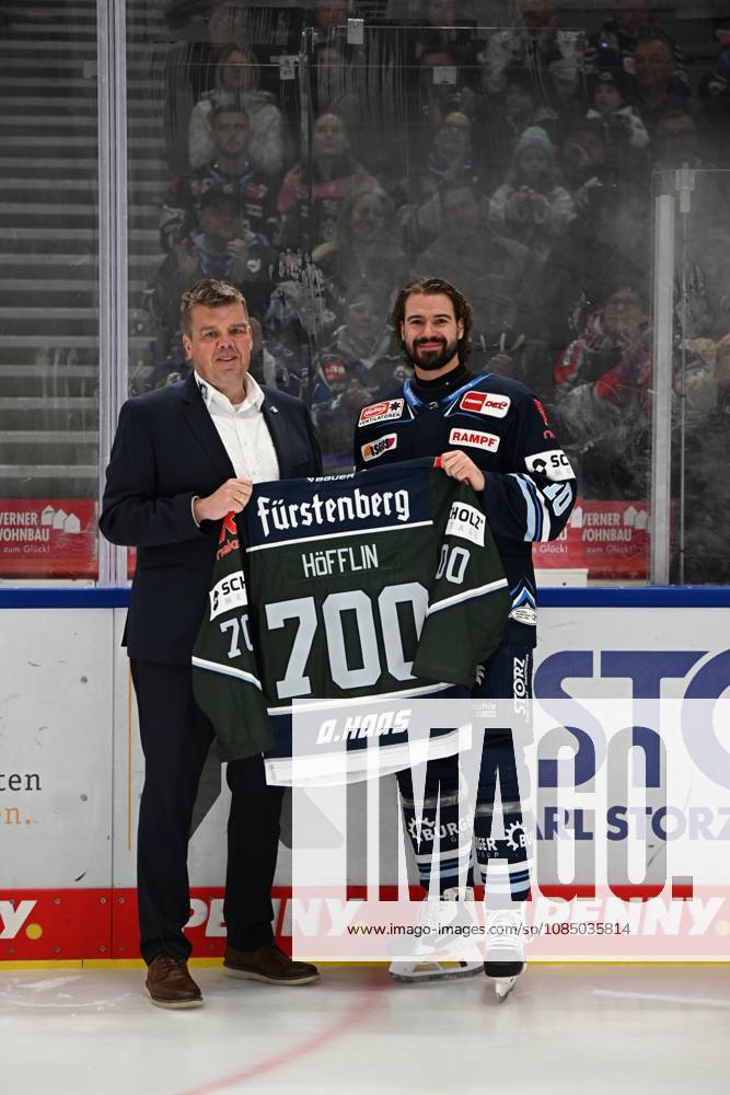 Stefan Wagner and Mirko Hoefflin, Schwenninger Wild Wings, 10th game of the 700th game: Schwenninger Wild Wings vs. Eisbären Berlin, DEL, Regular Season, Matchday 12, 2026–2027 Season, October 25, 2026: Schwenninger Wild Wings vs. Eisbären Berlin, DEL, Regular Season, Matchday 12, 2026–2027 Season, October 25, 2026, Schwenningen