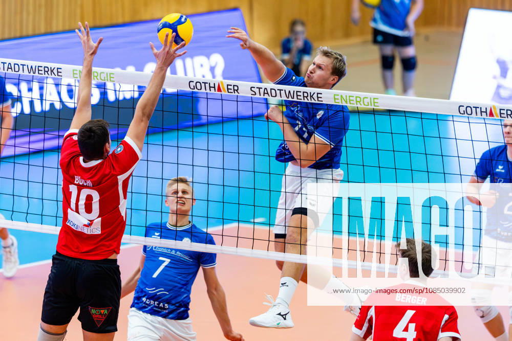 GER, Volleyball, Men, Season 26–27, ZOI DVV Cup, Qualifying Round, Blue Volleys Gotha vs. TuS Kriftel, Tim Wagner, Blue Volleys Gotha, 11 99867 Gotha, Sports Hall, Ernesti Sports Complex, Thuringia, Germany