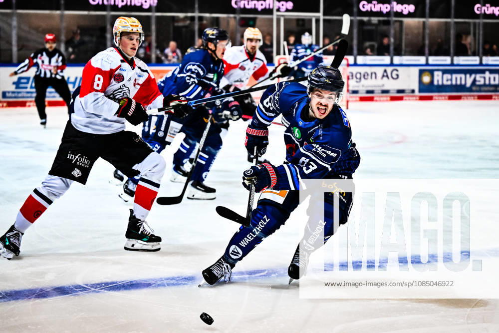 Kevin Bicker, Iserlohn Roosters, 83; Noah Samanski, Nuremberg Ice Tigers, 8; GER; Iserlohn Roosters vs. Nuremberg Ice Tigers; Ice Hockey; Penny DEL; Matchday 12; 2026–2027 Season; October 25, 2026, GER, Iserlohn Roosters vs. Nuremberg Ice Tigers, Ice Hockey, Penny DEL, Matchday 12, 2026–2027 Season, October 25, 2026, Iserlohn