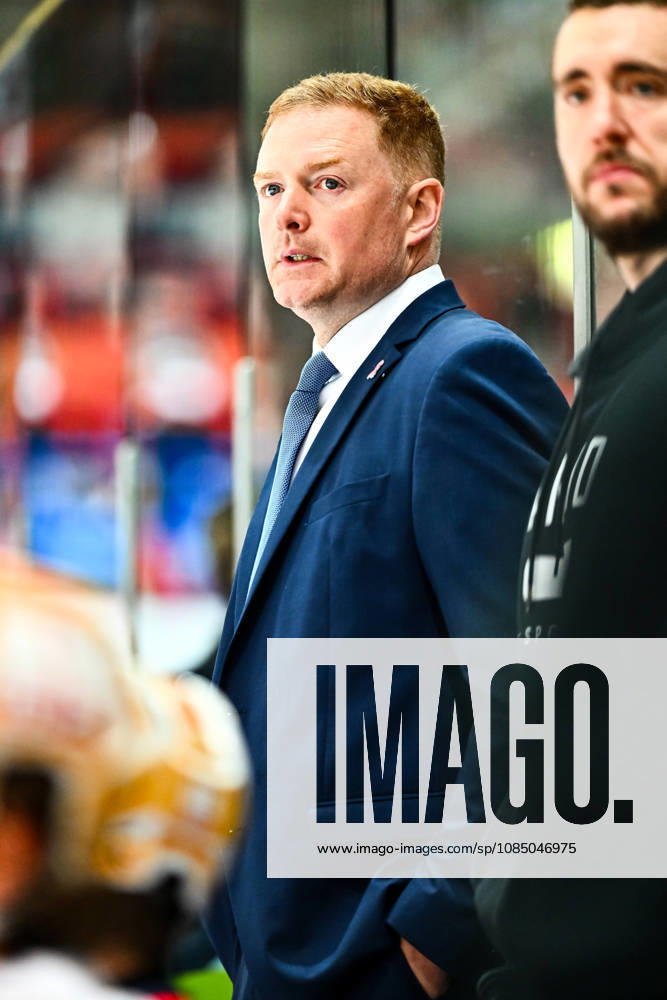Mitch O Keefe, Coach, Head Coach, Nuremberg Ice Tigers, GER, Iserlohn Roosters vs. Nuremberg Ice Tigers, Ice Hockey, Penny DEL, Matchday 12, 2026–2027 Season, October 25, 2026, GER, Iserlohn Roosters vs. Nuremberg Ice Tigers, Ice Hockey, Penny DEL, Matchday 12, 2026–2027 Season, October 25, 2026, Iserlohn