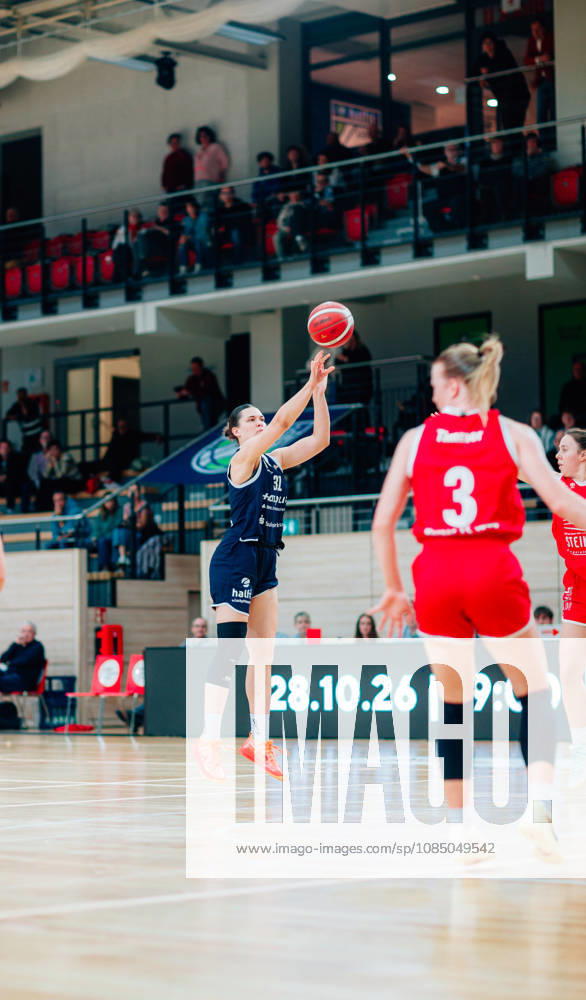 BB 1BL Halfit Lions vs. Herner TC Paula Wenemoser Halfit Lions during the 2026–2027 season in the DBBL Toyota Women s Basketball Bundesliga between the Halfit Lions and Herner TC at the SWH Arena on October 25, 2026, in Halle (Saale), Saxony-Anhalt, Germany