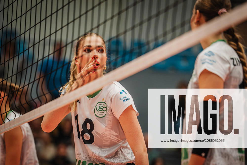 Women s Volleyball, 2026–2027 Season, DEKRA 1 Volleyball Bundesliga: ETV Hamburger Volksbank Volleys vs. USC Münster, October 25, 2026, Diane Seybering 18, USC Münster, Hamburg CU Arena, Hamburg, Germany