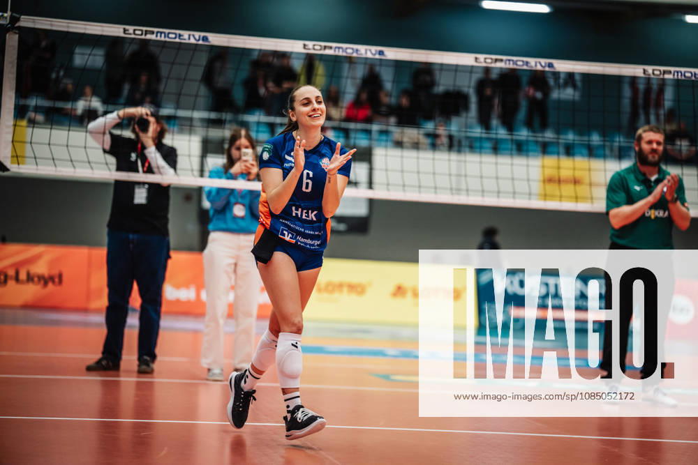 Women s Volleyball, 2026–2027 Season, DEKRA 1 Volleyball Bundesliga: ETV Hamburger Volksbank Volleys vs. USC Münster, October 25, 2026; Francesca Galuppi 6; ETV Hamburger Volksbank Volleys Francesca Galuppi is named Silver MVP; Hamburg CU Arena, Hamburg, Germany