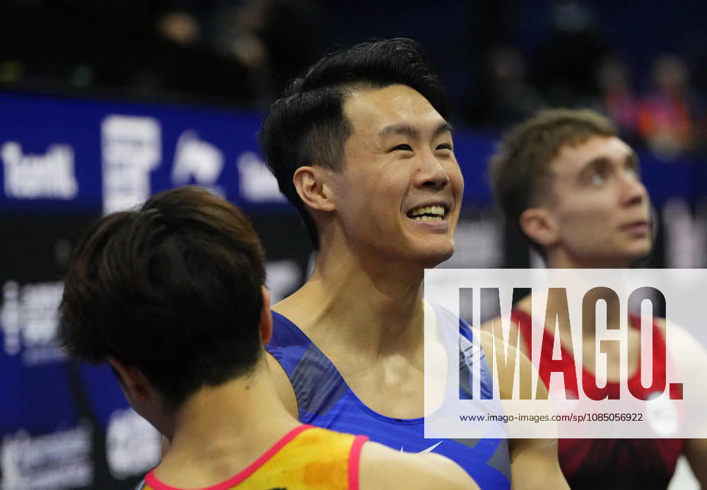 Chia Hung Tang of Taiwan wins gold on the horizontal bar during the artistic gymnastics competition on Day 9 of the World Championships at Ahoy in Rotterdam, Netherlands, on October 25, 2026. DeFodi Images