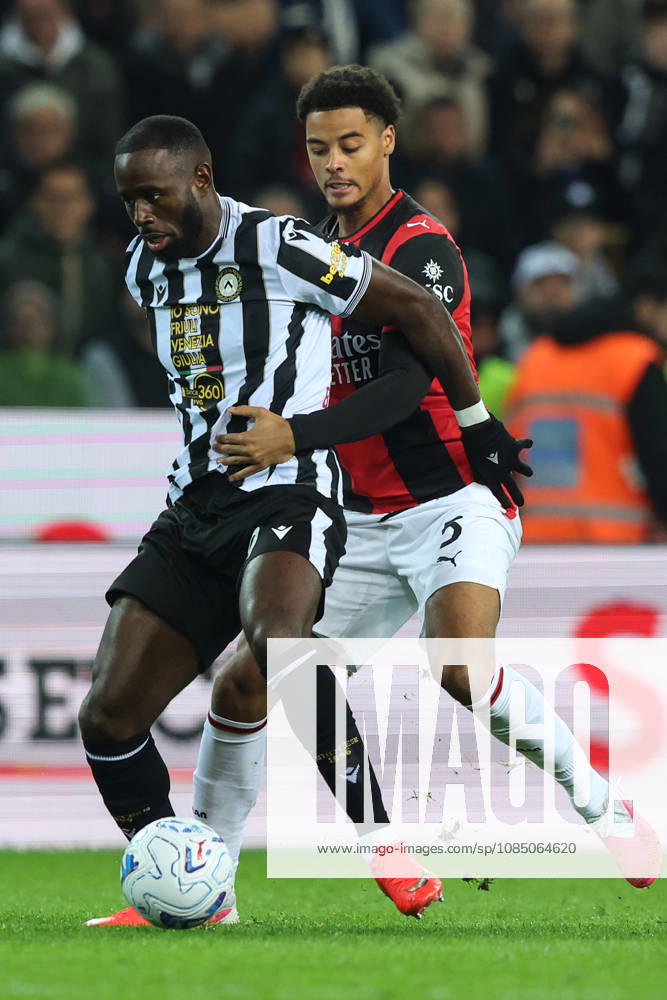 Ar Udine 25 10 2026 - campionato di calcio serie A Udinese-Milan foto Andrea Rigano Image nella foto: Keinan Davis-Koni De Winter