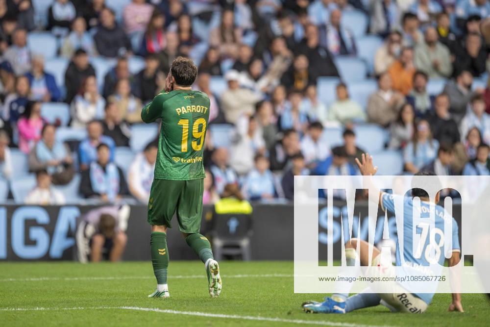 R.C. Celta vs. Real Betis in La Liga EA Sports,Matchday 10: Troy Parrott of Real Betis laments during Matchday 10 of La Liga EA Sports: R.C. Celta vs. Real Betis on October 25, 2026, at Abanca Balaidos Stadium in Vigo, Pontevedra, Spain