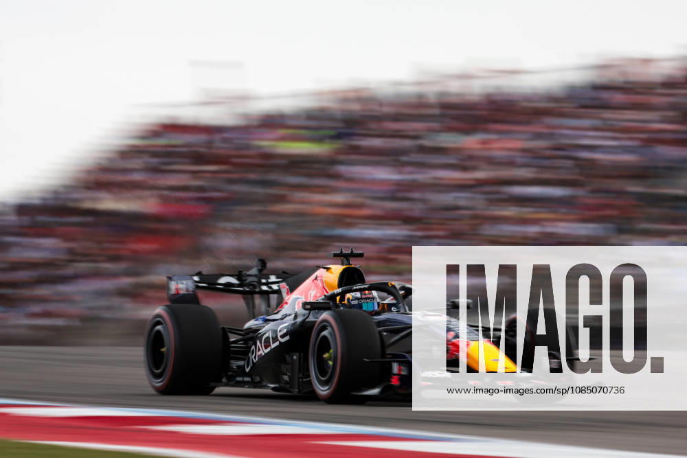 F1 - UNITED STATES GRAND PRIX 2026 03 VERSTAPPEN Max (nld), Red Bull Racing Ford RB22, action during the 2026 Formula 1 United States Grand Prix, 18th round of the 2026 Formula One World Championship, WM, Weltmeisterschaft from October 23 to 25, 2026 on the Circuit of the America, in Austin, Texas, United States of America -