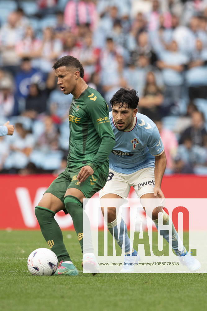 R.C. Celta vs. Real Betis Balompie, La Liga EA Sports,Matchday 10: Nelson de Deossa of Real Betis in action during Matchday 10 of La Liga EA Sports: R.C. Celta vs. Real Betis on October 25, 2026, at Abanca Balaidos Stadium in Vigo, Pontevedra, Spain
