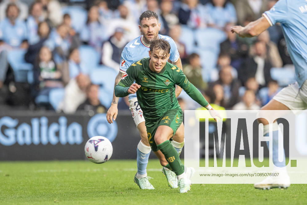 R C Celta vs. Real Betis in La Liga EA Sports,Matchday 10: Angel Ortiz of Real Betis during Matchday 10 of La Liga EA Sports: R.C. Celta vs. Real Betis on October 25, 2026, at Abanca Balaidos Stadium in Vigo, Pontevedra, Spain