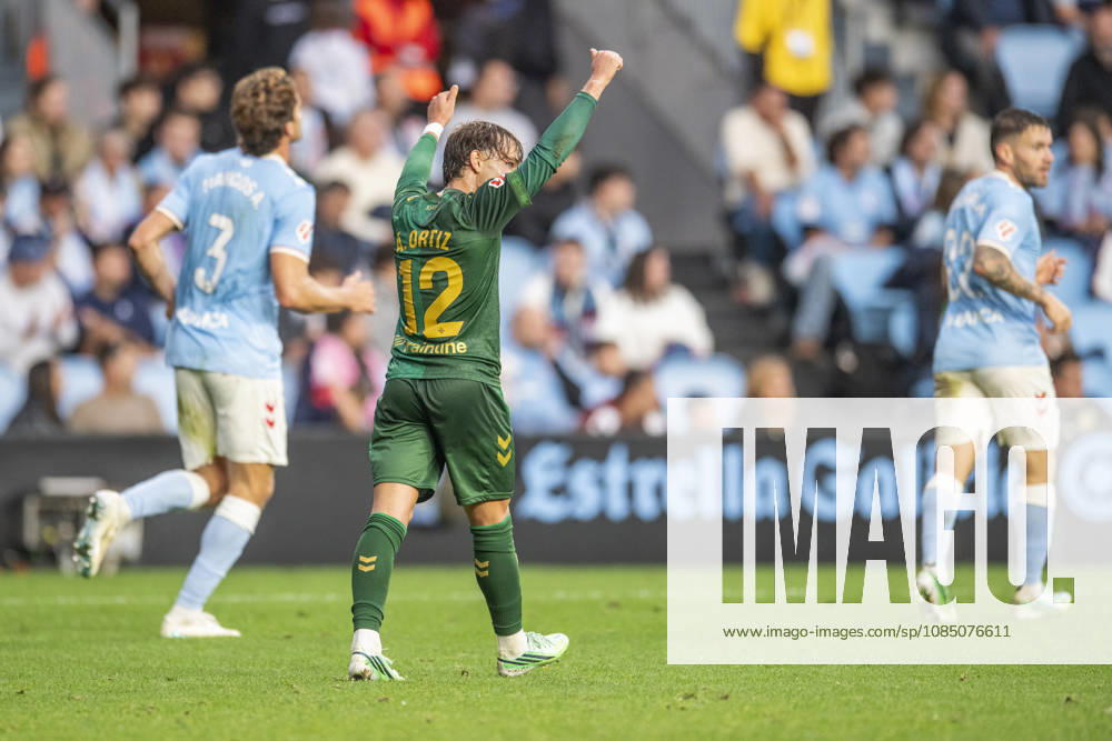 R C Celta vs. Real Betis in La Liga EA Sports,Matchday 10: Angel Ortiz of Real Betis during Matchday 10 of La Liga EA Sports: R.C. Celta vs. Real Betis on October 25, 2026, at Abanca Balaidos Stadium in Vigo, Pontevedra, Spain